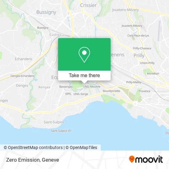 Zero Emission map