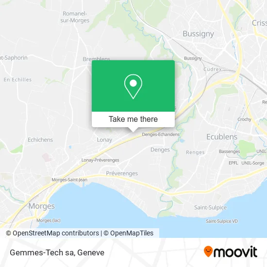 Gemmes-Tech sa map