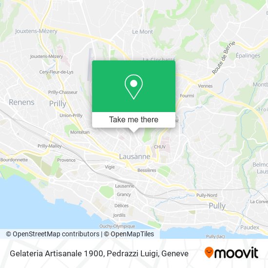 Gelateria Artisanale 1900, Pedrazzi Luigi map