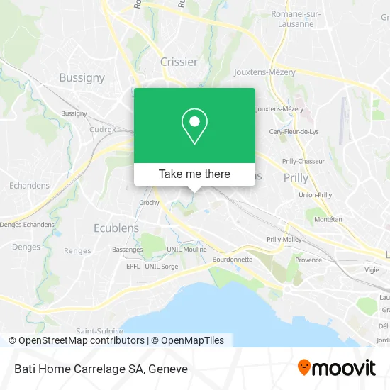 Bati Home Carrelage SA map