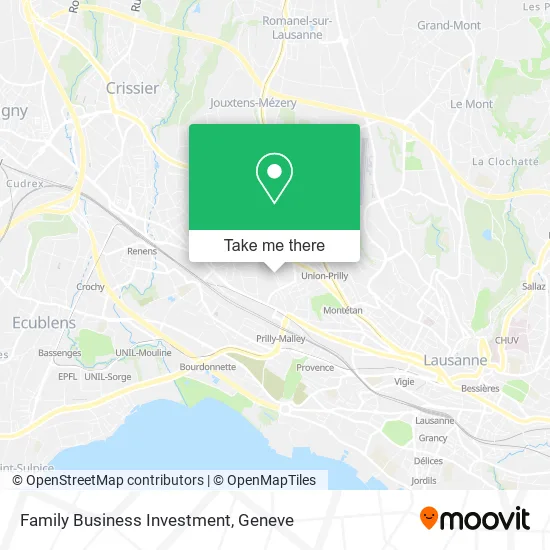 Family Business Investment map