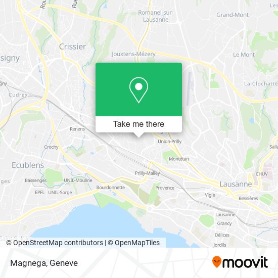 Magnega map