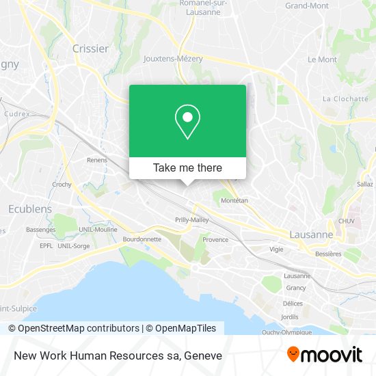 New Work Human Resources sa map