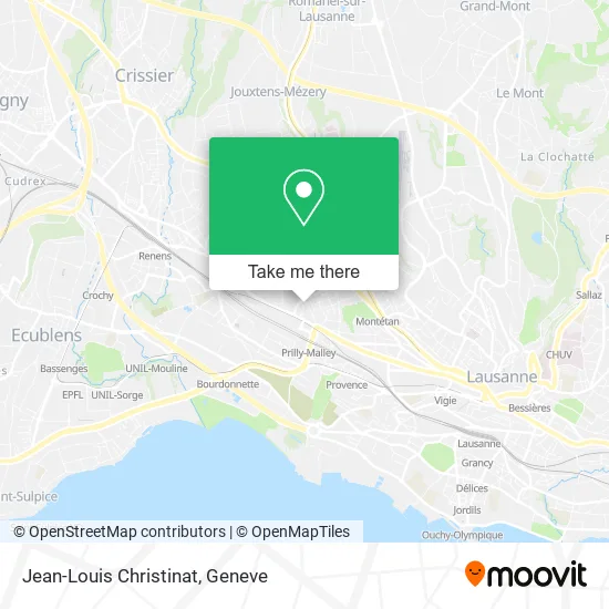 Jean-Louis Christinat map