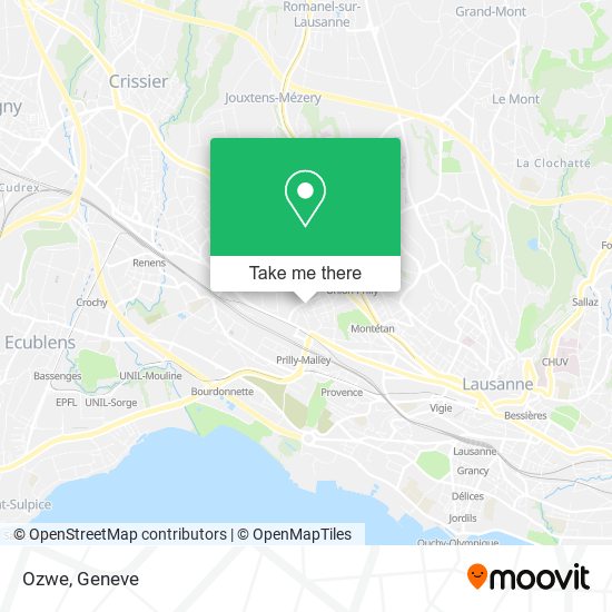 Ozwe map