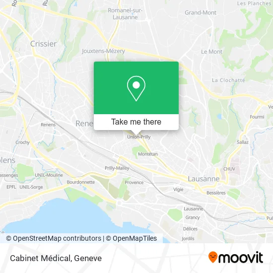 Cabinet Médical map