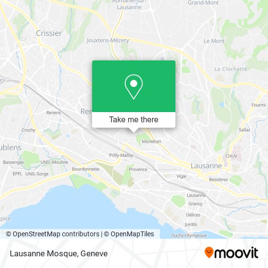 Lausanne Mosque plan