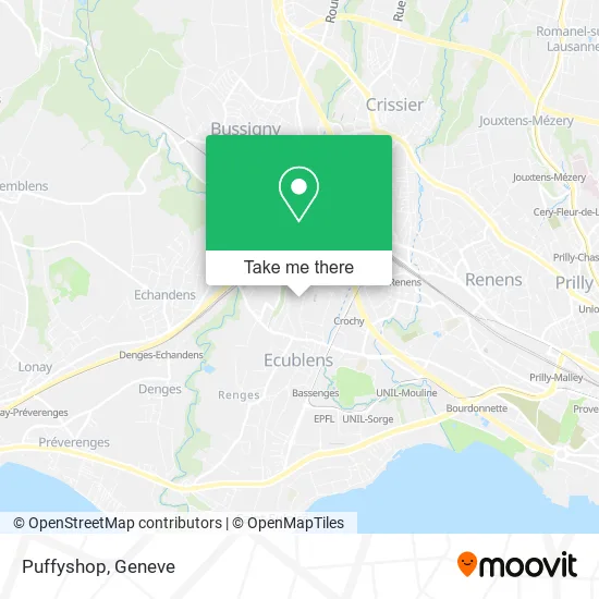 Puffyshop map