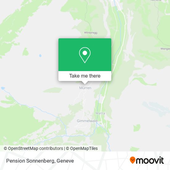 Pension Sonnenberg map