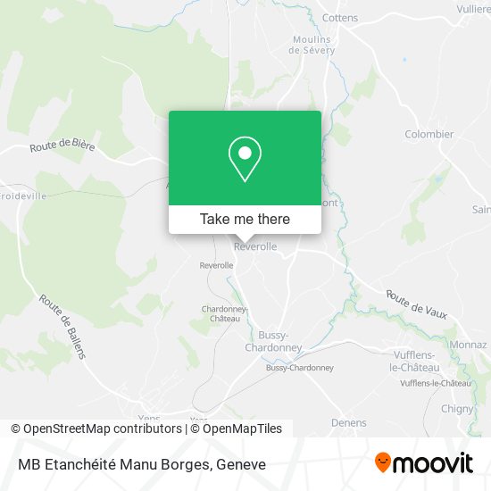 MB Etanchéité Manu Borges map