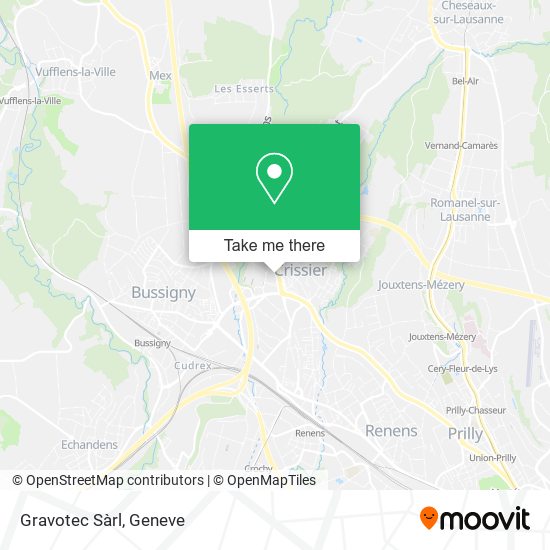 Gravotec Sàrl map