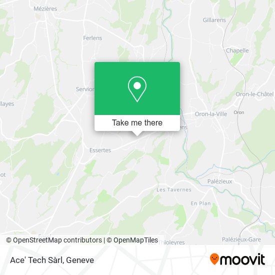 Ace' Tech Sàrl map