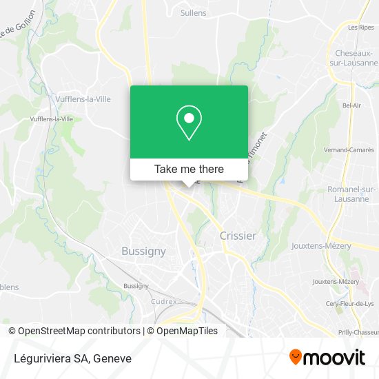 Léguriviera SA map