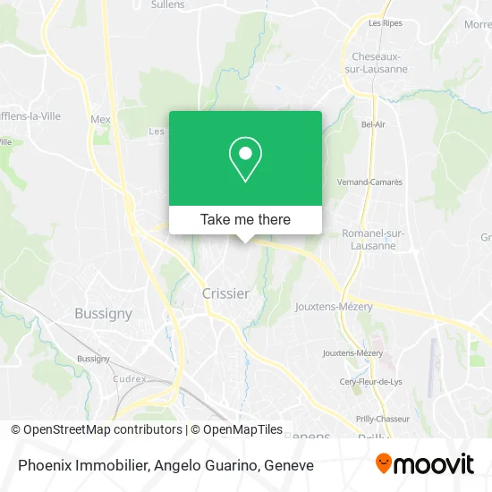 Phoenix Immobilier, Angelo Guarino map