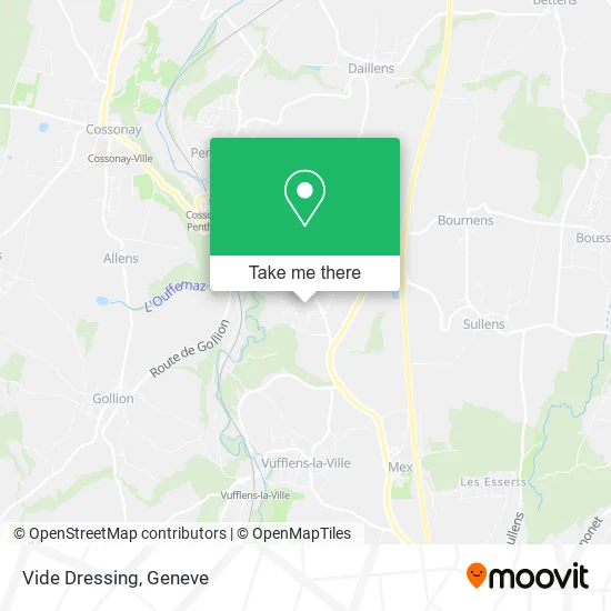 Vide Dressing map