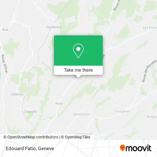 Edouard Fatio map