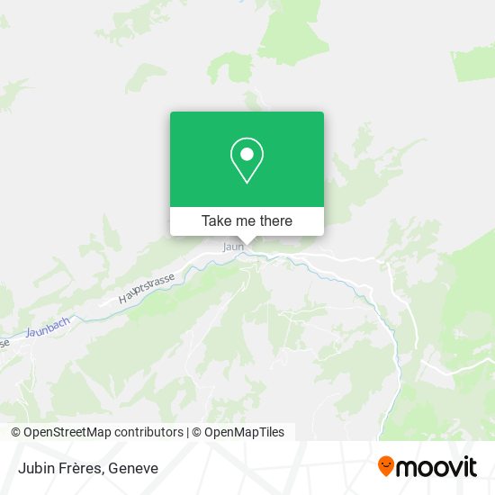 Jubin Frères map