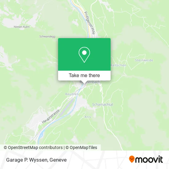 Garage P. Wyssen map
