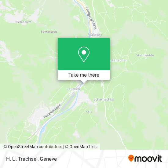 H. U. Trachsel map
