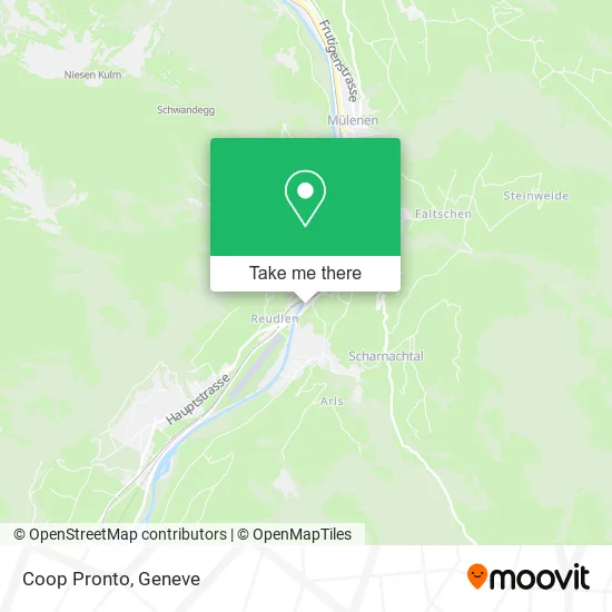 Coop Pronto map