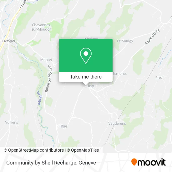 Community by Shell Recharge map