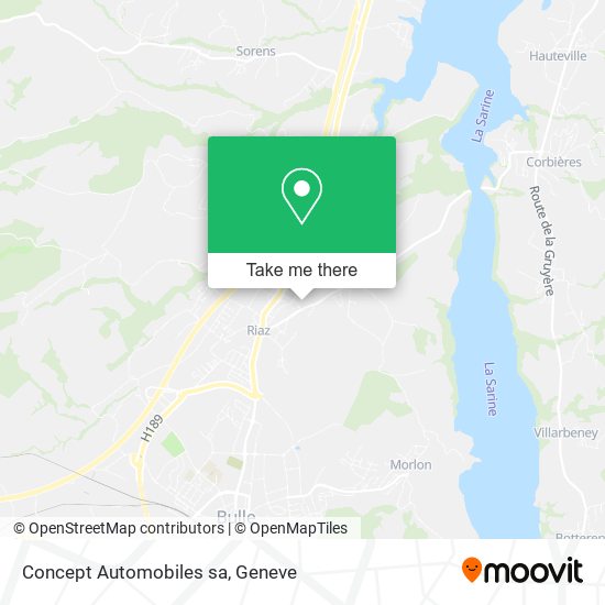 Concept Automobiles sa map