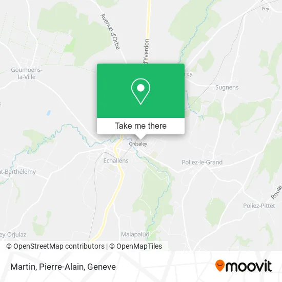 Martin, Pierre-Alain map