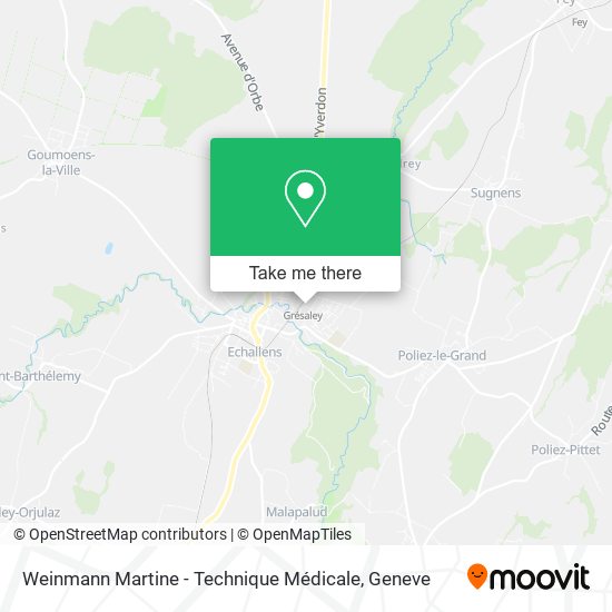 Weinmann Martine - Technique Médicale map