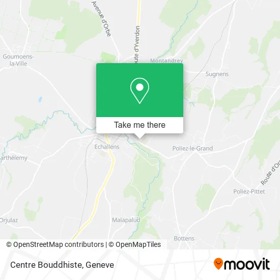 Centre Bouddhiste map