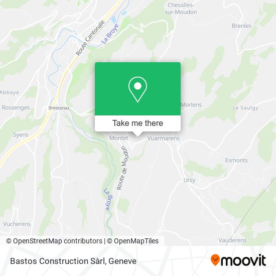 Bastos Construction Sàrl map