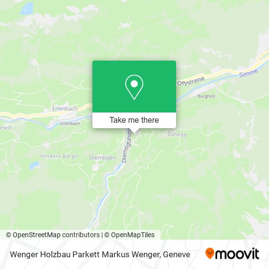 Wenger Holzbau Parkett Markus Wenger map