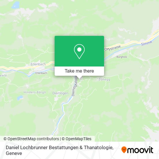 Daniel Lochbrunner Bestattungen & Thanatologie map