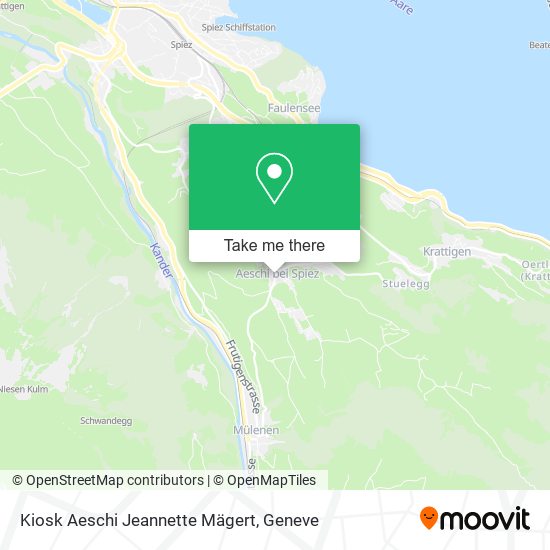 Kiosk Aeschi Jeannette Mägert map
