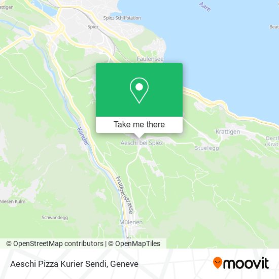Aeschi Pizza Kurier Sendi map