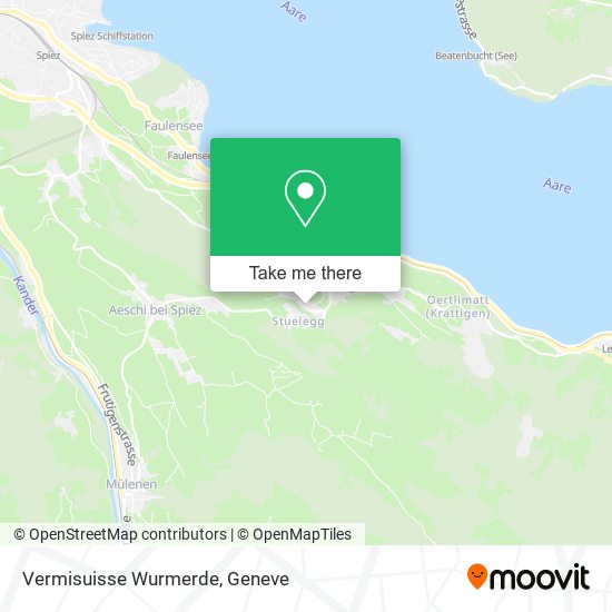 Vermisuisse Wurmerde map