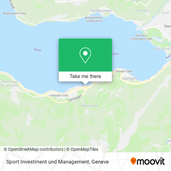 Sport Investment und Management map