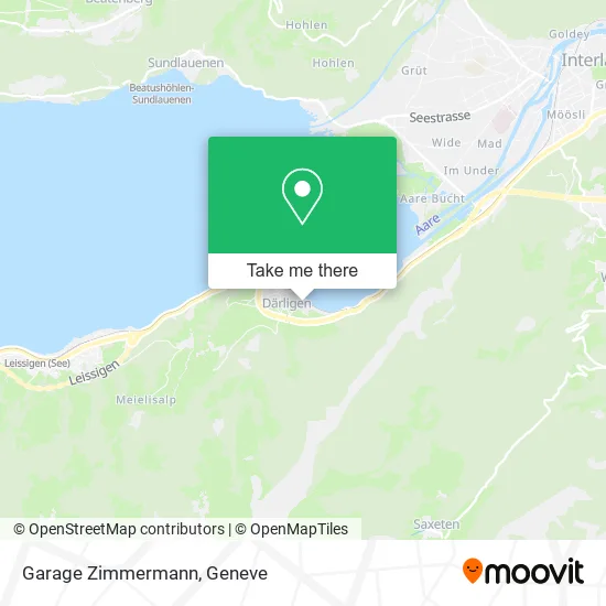 Garage Zimmermann map