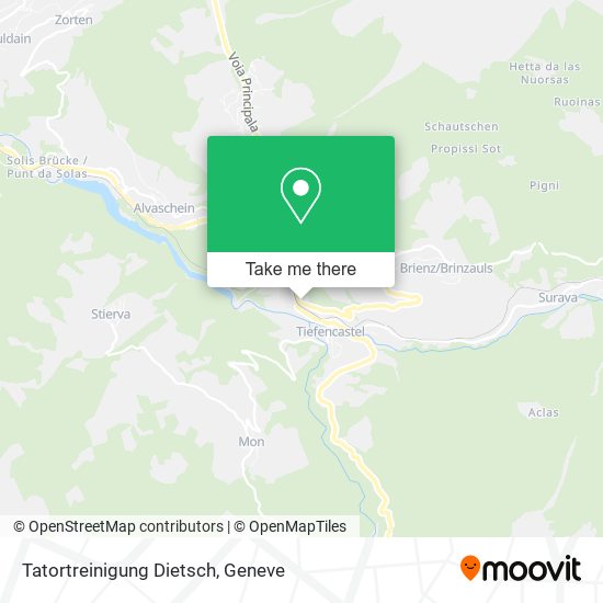 Tatortreinigung Dietsch map