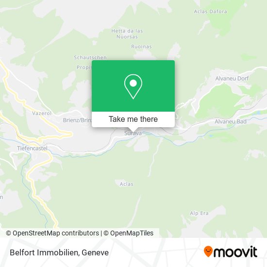 Belfort Immobilien map