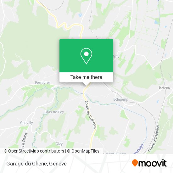 Garage du Chêne map