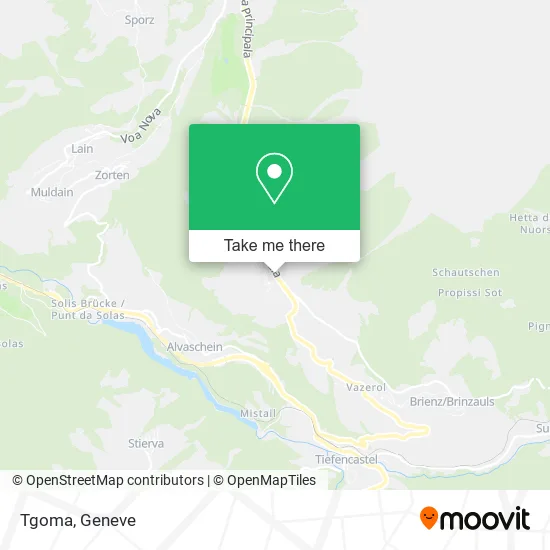 Tgoma map