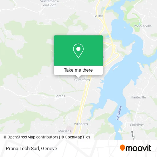 Prana Tech Sàrl map