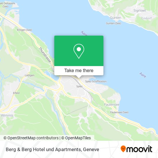 Berg & Berg Hotel und Apartments map