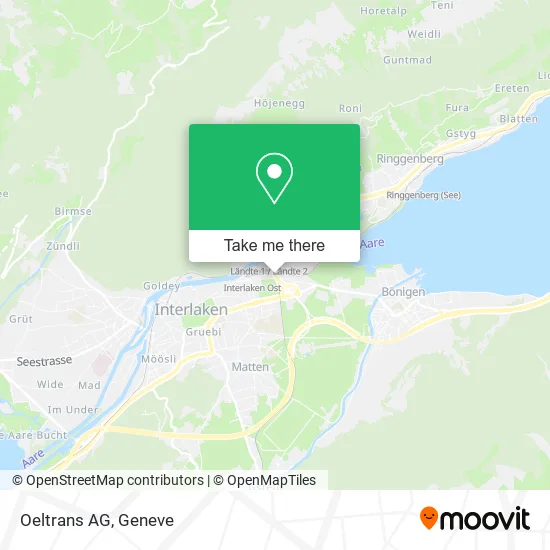 Oeltrans AG map