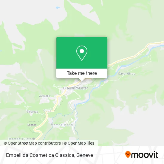 Embellida Cosmetica Classica map