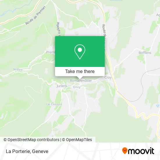 La Porterie map