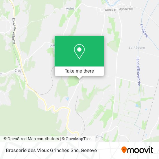 Brasserie des Vieux Grinches Snc map