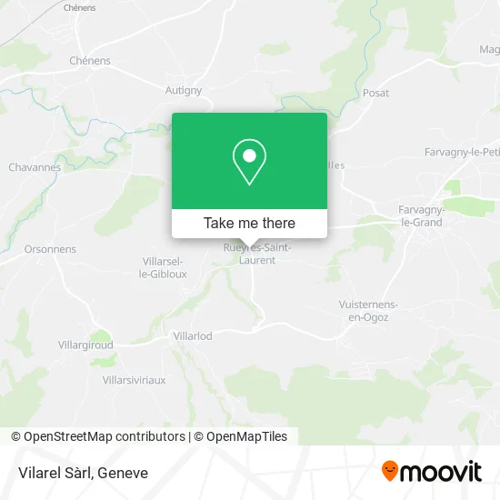 Vilarel Sàrl map