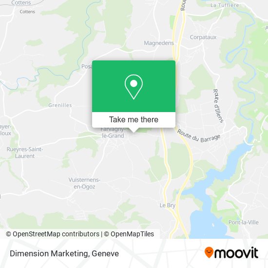 Dimension Marketing map