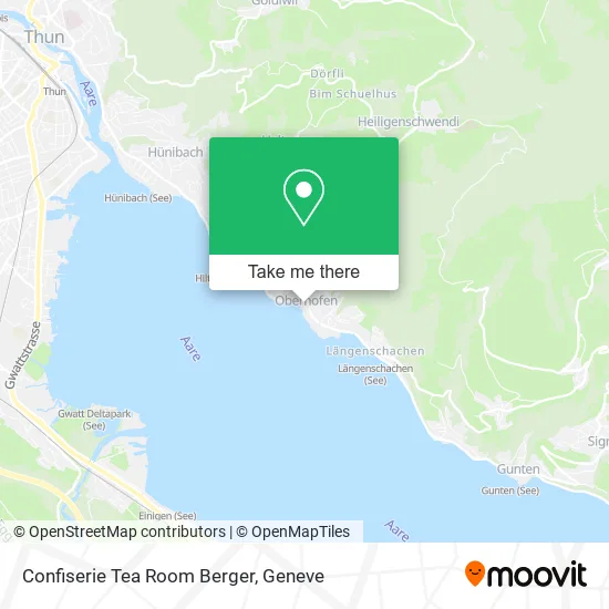 Confiserie Tea Room Berger map